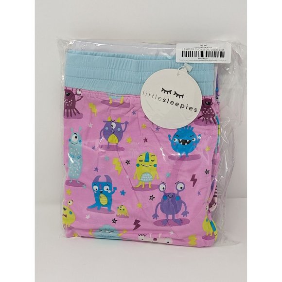 Little Sleepies Other - NIB Little Sleepies Purple Monsters Womens‎ Pants Size XL